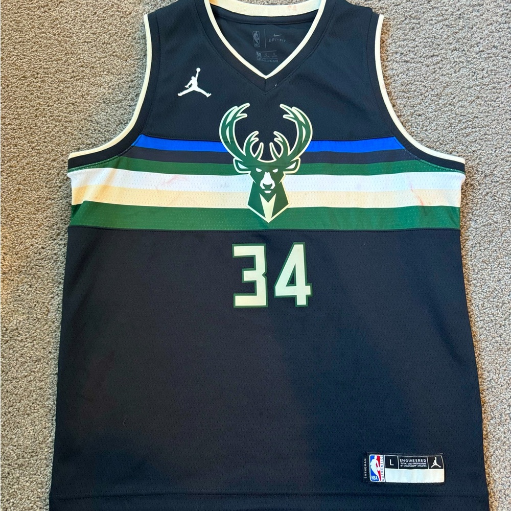 Milwaukee Bucks Antetokounmpo Jersey